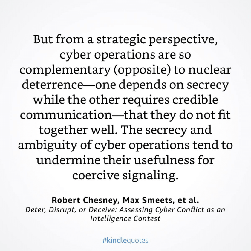 Чому “кіберстримування” не діє?