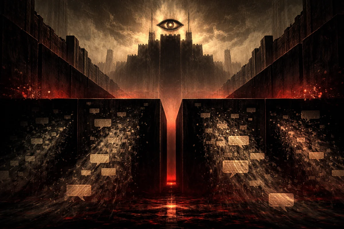 Ідеологічний контроль - всевидяче око та стіни цензури