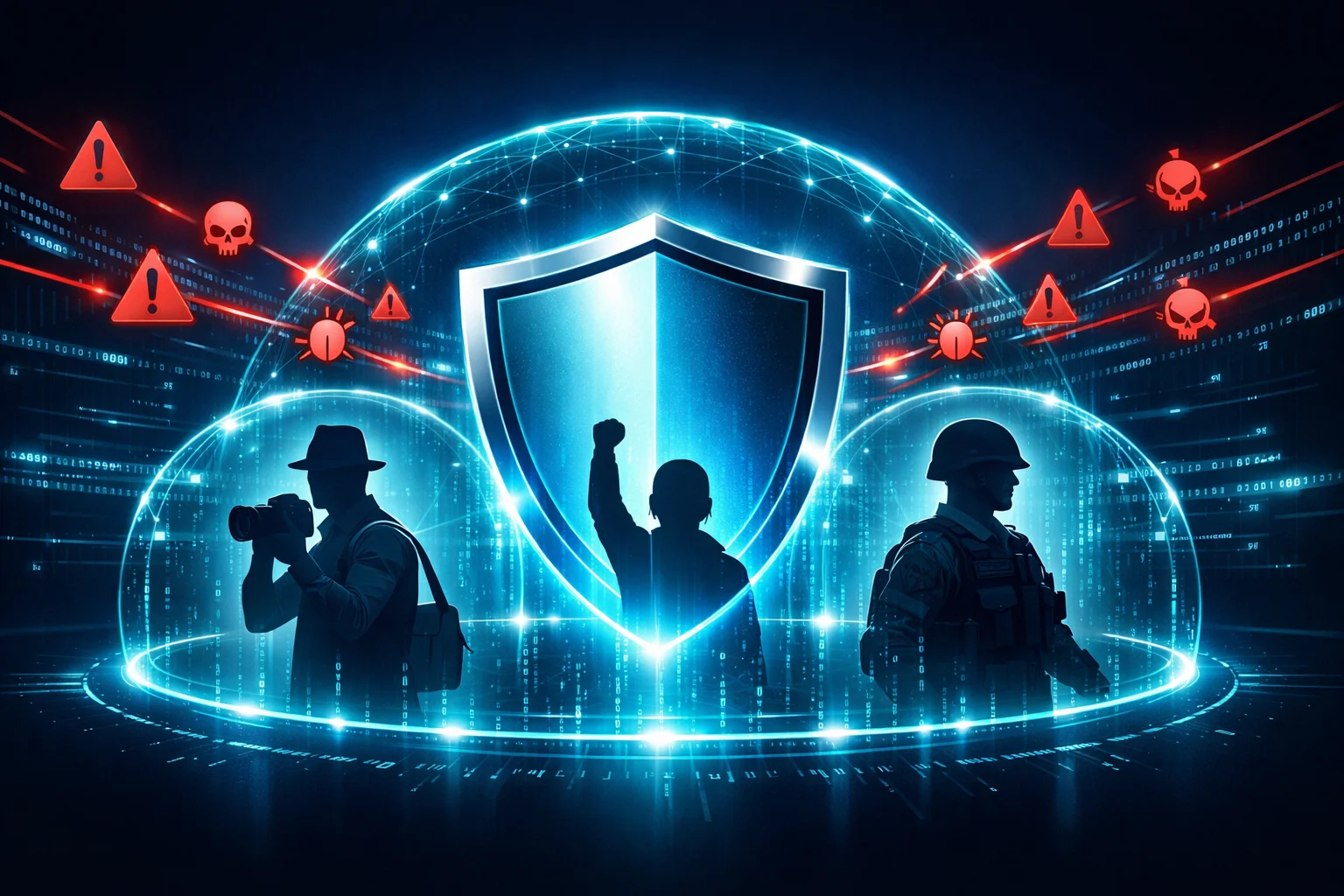 Цифровий щит захищає журналістів та активістів від кіберзагроз